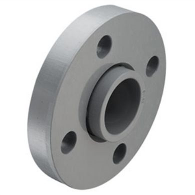 BIM objects - Free download! SCH80 CPVC/PVC Vanstone Flange Class300 ...
