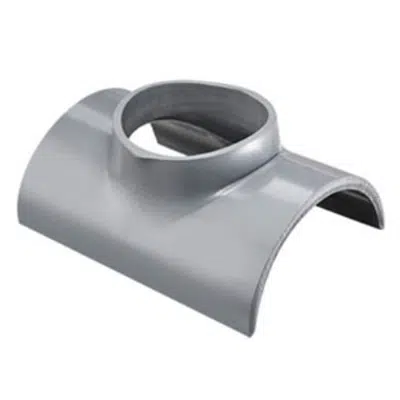 Image pour SCH80 CPVC/PVC Glue-On Saddle IPS O.D. x (Soc) Single Outlet (N.P.R.) - Fabricated
