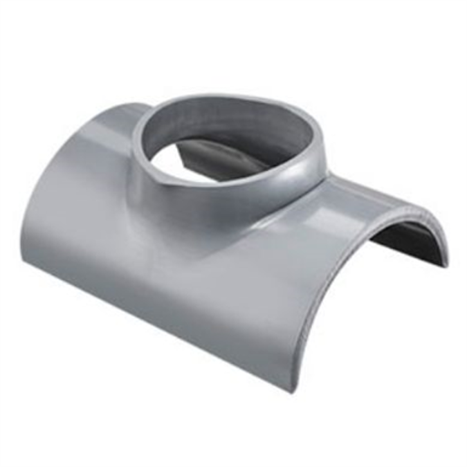 BIM objects Free download! SCH80 CPVC/PVC GlueOn Saddle IPS O.D. x