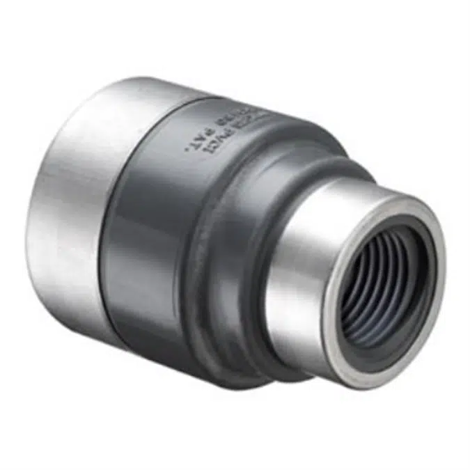 SCH80 CPVC/PVC Coupling - Reducing (SR Fpt)