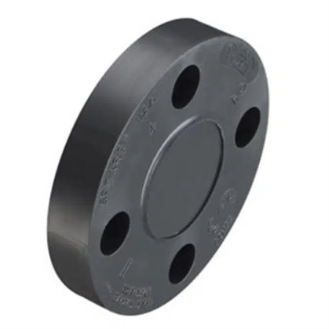 SCH80 CPVC/PVC Flange - Blind - Fabricated