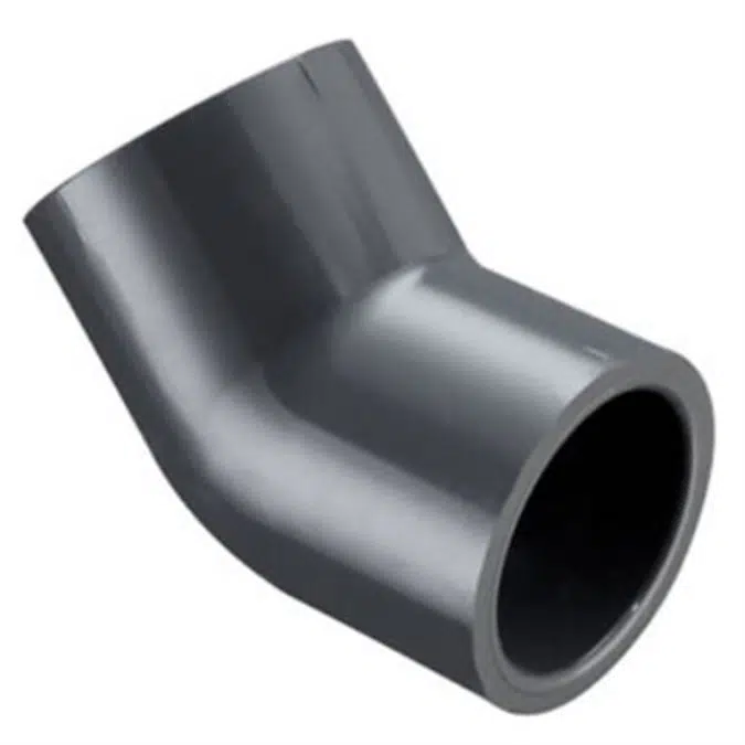 SCH80 CPVC/PVC 45° Ell (Soc) - Fabricated
