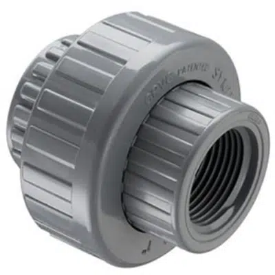 Immagine per SCH80 CPVC/PVC Union (Soc x Fpt) w/ EPDM O-ring