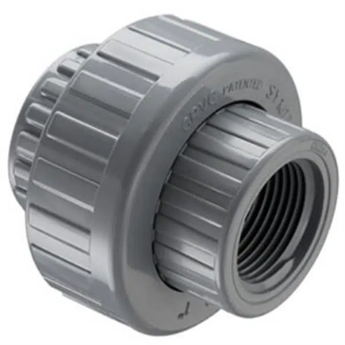 SCH80 CPVC/PVC Union (Soc x Fpt) w/ EPDM O-ring