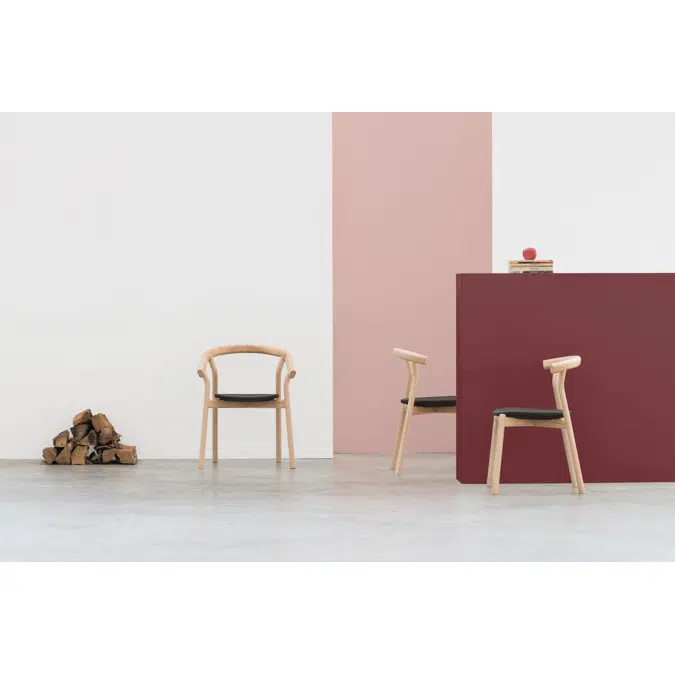 DORA Wood armchair