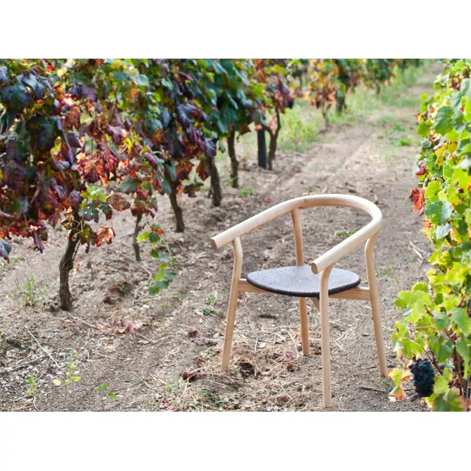DORA Wood armchair