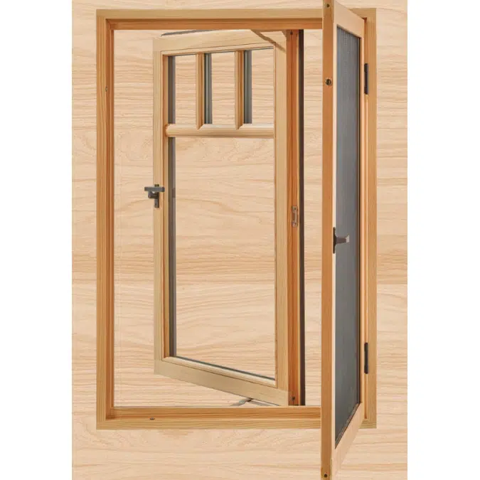 BIM objects - Free download! Sedona Pushout Casement Window | BIMobject
