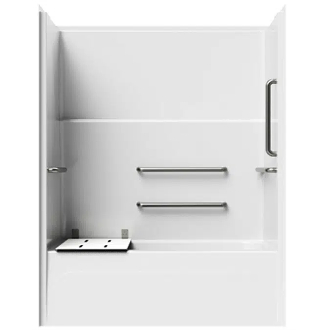 Tub-Shower With Soap Ledge - 60" x 32" Exterior Dimensions
