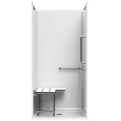 Зображення для Transfer-Type Shower - 38" x 39" Exterior Dimensions