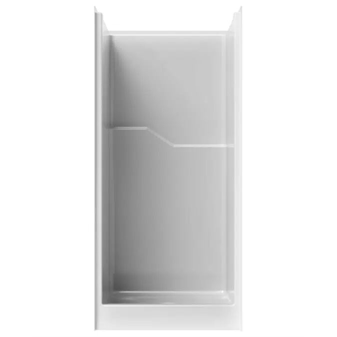 Curbed Shower - 36" x 37" Exterior Dimensions