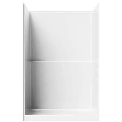 billede til Curbed Shower - 51" x 41" Exterior Dimensions