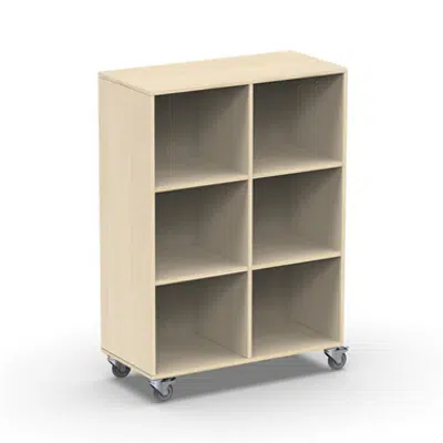 Image pour Cabinet Max with back and boxes, 80 x 113 cm