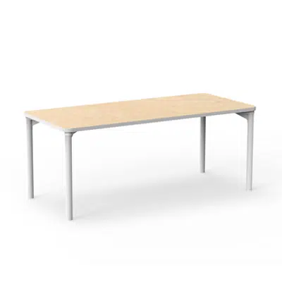 Image for Table Marcus, 180 x 80 cm, white