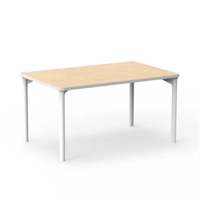 Table Marcus, 140 x 90 cm, white