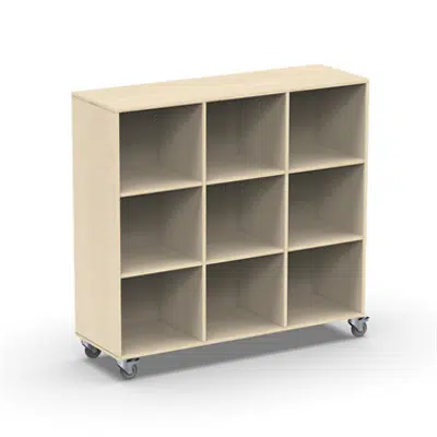 Image for Cabinet Max with back and boxes, 120 x 113 cm