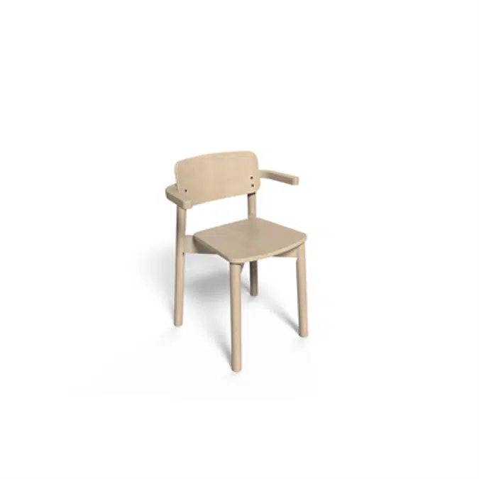 Chair Fanny with armrest, SH 38 cm