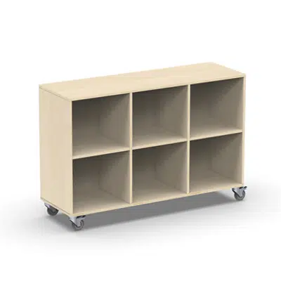Obrázek pro Cabinet Max with back and boxes, 120 x 80 cm