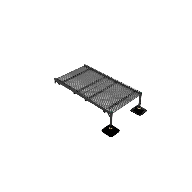 Objetos BIM - ¡Descarga gratis! Bridge low no-railing 2mtr extention ...