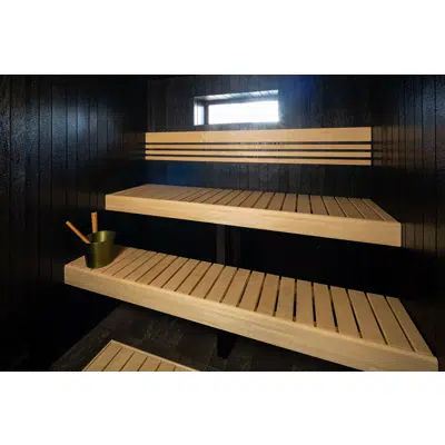 afbeelding voor Interior or Sauna - Alder SHP