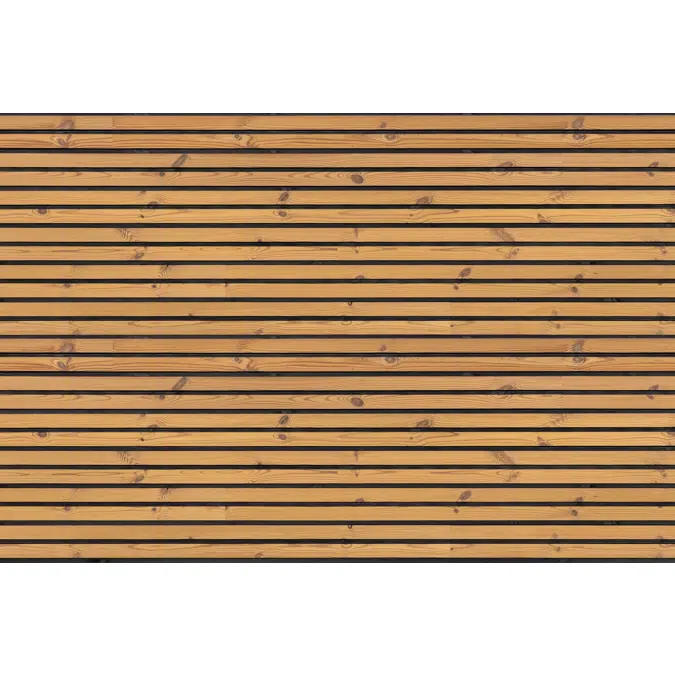 Thermory Stripes thermo-pine C8G Cladding