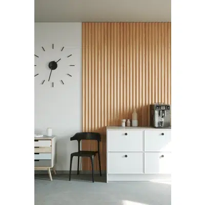 Thermory Motion wall panel WAVE Thermo-aspen 이미지