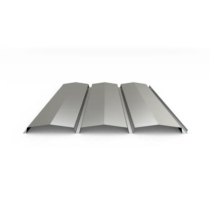 Creta smooth® Architectural metal profile for wall cladding