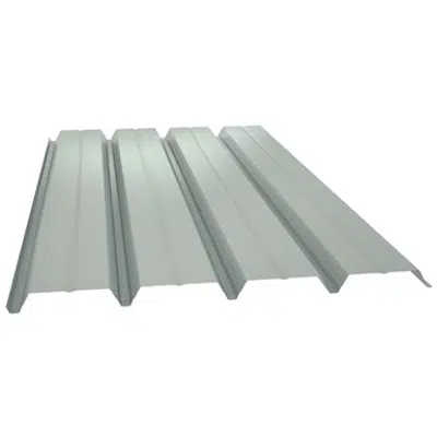 Eurobase®48 Self-supporting steel profile for wall cladding图像