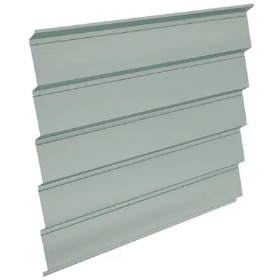 Atenea® Architectural metal profile for wall cladding图像