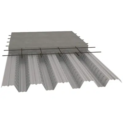 Image for Eurocol®60 Profiled steel floor decking for composite floor slabs