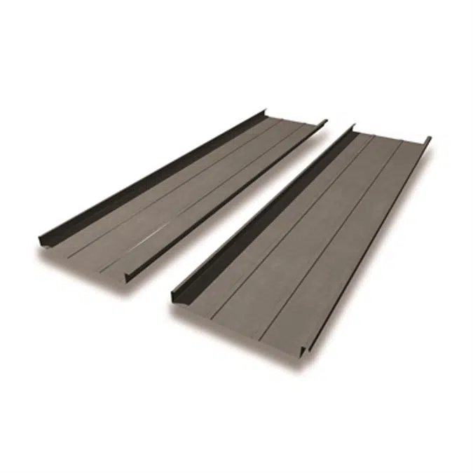 Eurodesign®51/470 Standing seam steel profile for wall cladding