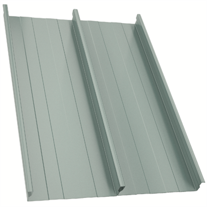 Eurobac® 80 Self-supporting steel tray  for wall cladding