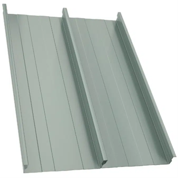 Eurohabitat® 80 Self-supporting steel tray  for wall cladding