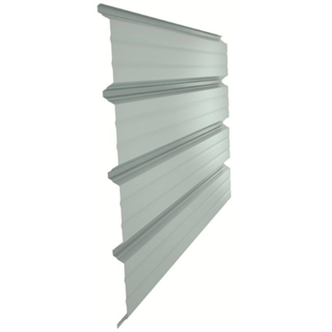 Eurobase®40 Self-supporting steel profile for wall cladding
