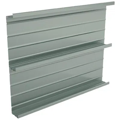 Image pour Eurohabitat®150 Self-supporting steel tray  for wall cladding