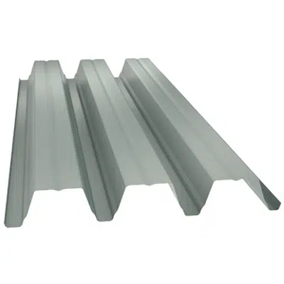 imagem para Eurobase®106 Self-supporting steel roof decking profile