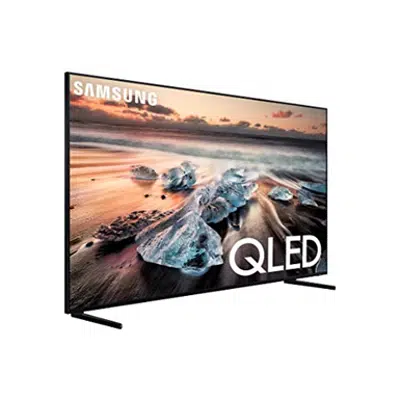 imazhi i Samsung QN55Q900RBFXZA Flat 55-Inch QLED 8K Q900 Series Ultra HD Smart TV with HDR and Alexa Compatibility (2019 Model), Black