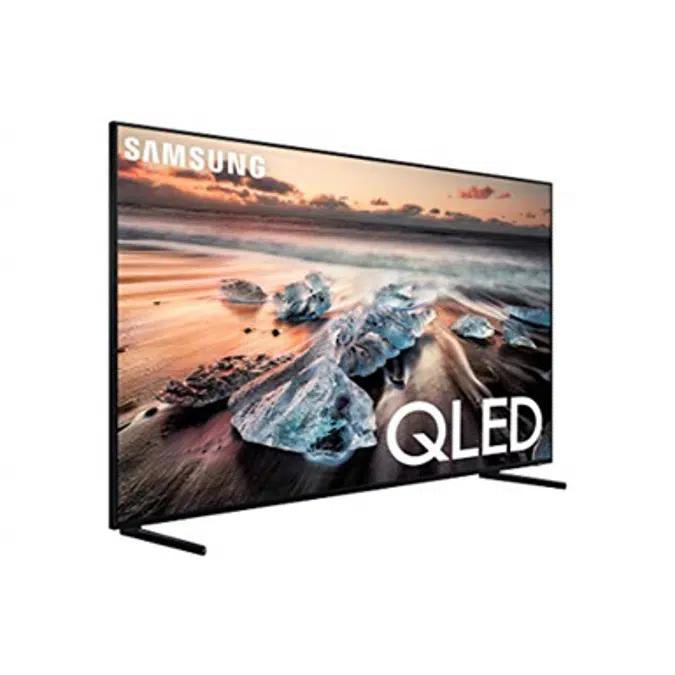 Samsung QN55Q900RBFXZA Flat 55-Inch QLED 8K Q900 Series Ultra HD Smart TV with HDR and Alexa Compatibility (2019 Model), Black