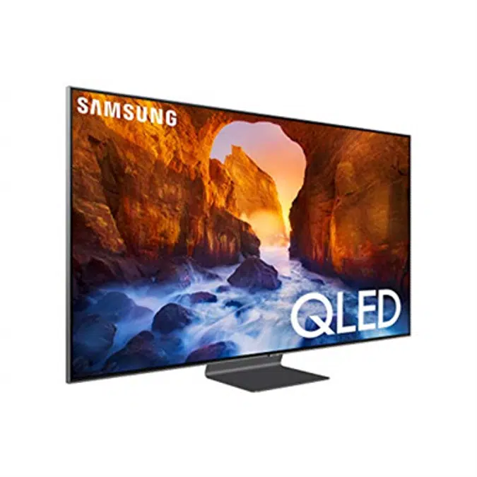 Samsung QN65Q90RAFXZA Flat 65-Inch QLED 4K Q90 Series Ultra HD Smart TV with HDR and Alexa Compatibility (2019 Model)