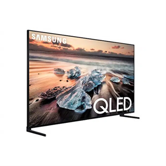 Samsung QN65Q900RBFXZA Flat 65-Inch QLED 8K Q900 Series Ultra HD Smart TV with HDR and Alexa Compatibility (2019 Model), Black