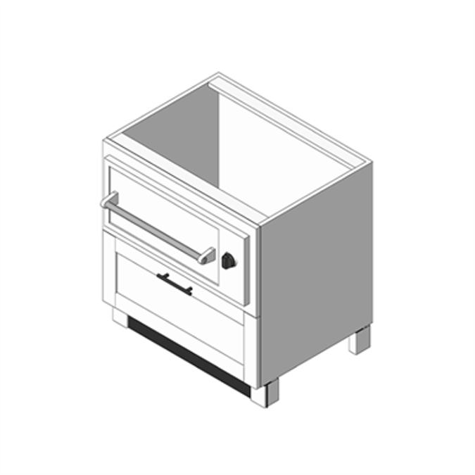 Objetos Bim Download gratuito OBW Warming Drawer Base BIMobject