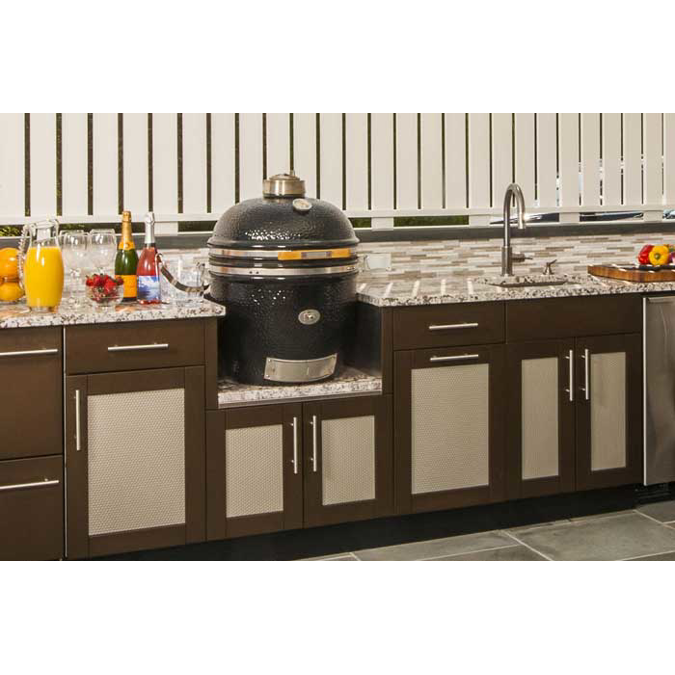 Ceramic Smoker Egg Cabinets