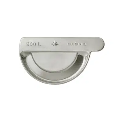 Image for Plug-in gutter end cap half round left