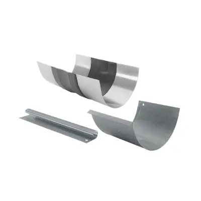 Image for GRÖMO ALUSTAR Gutter expander - with cover - half round