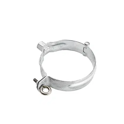 obraz dla Downpipe clamp with threaded nut M10 / M8
