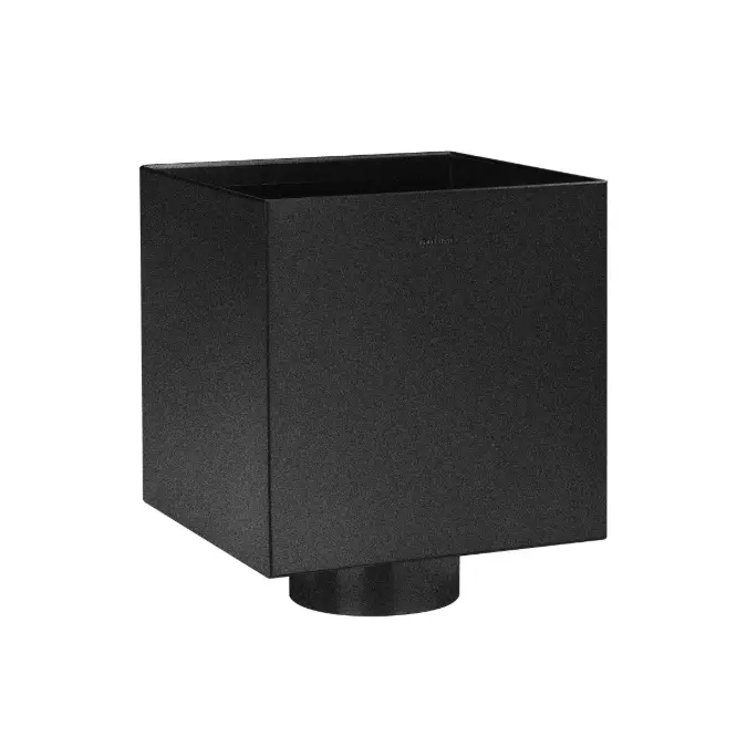 GRÖMO ALUSTAR Flat roof hopper, cubic, without inflow