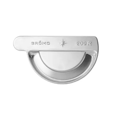 Image for Plug-in gutter end cap half round right