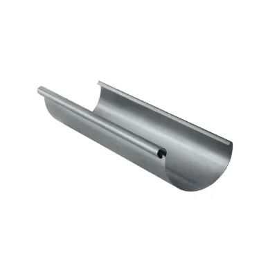 Image for GRÖMO ALUSTAR Gutter, half round 5 m
