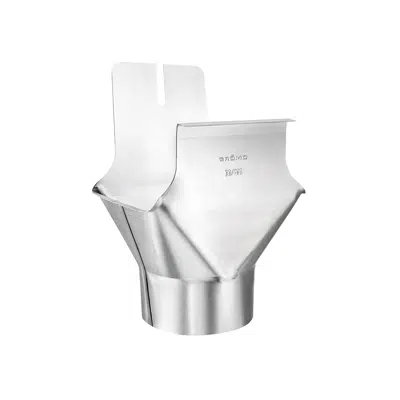 afbeelding voor Hook-in connector – box gutter – round pipe