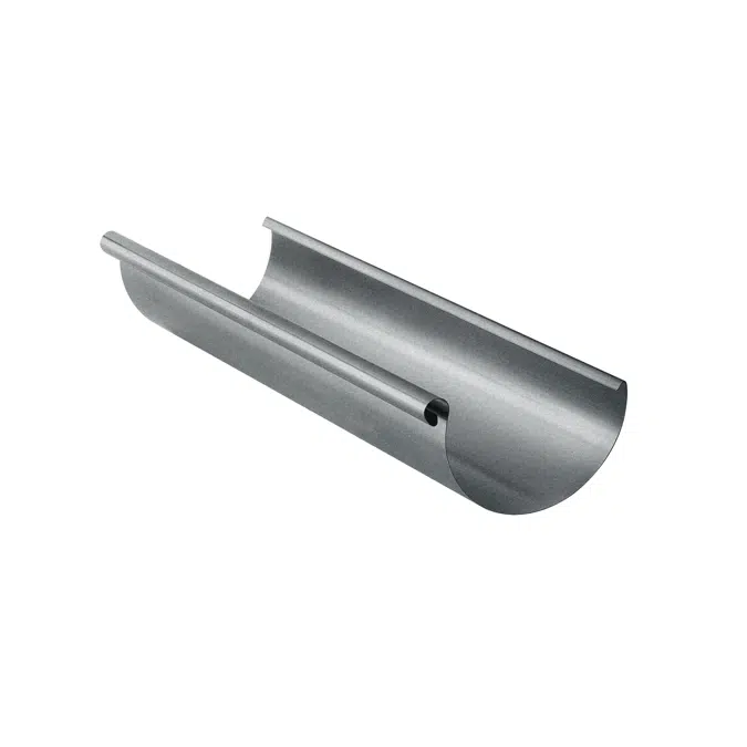 GRÖMO ALUSTAR Gutter Half-round 3 m