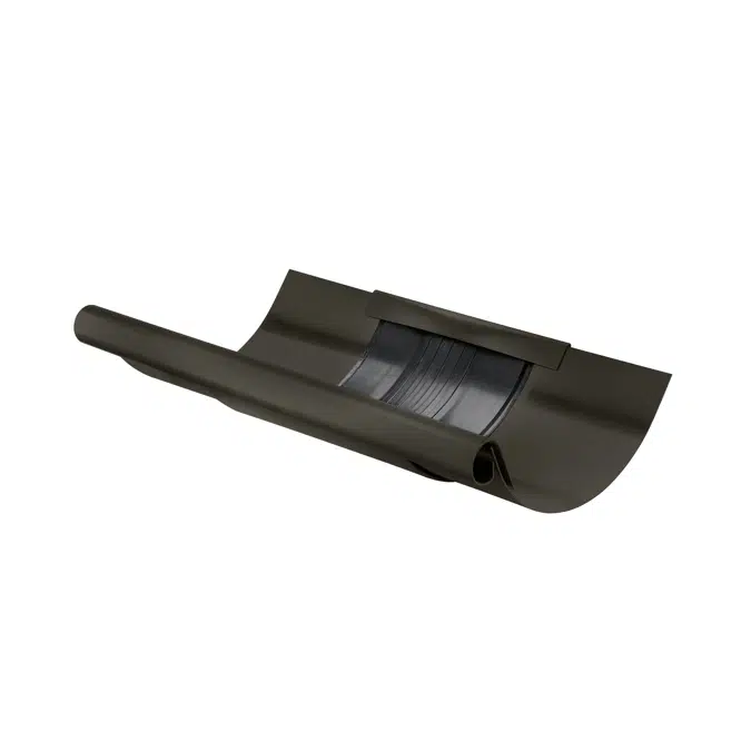 Gutter expander - with cover - half round